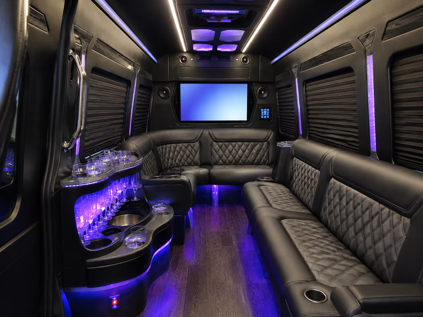 bus rental options for league city trips