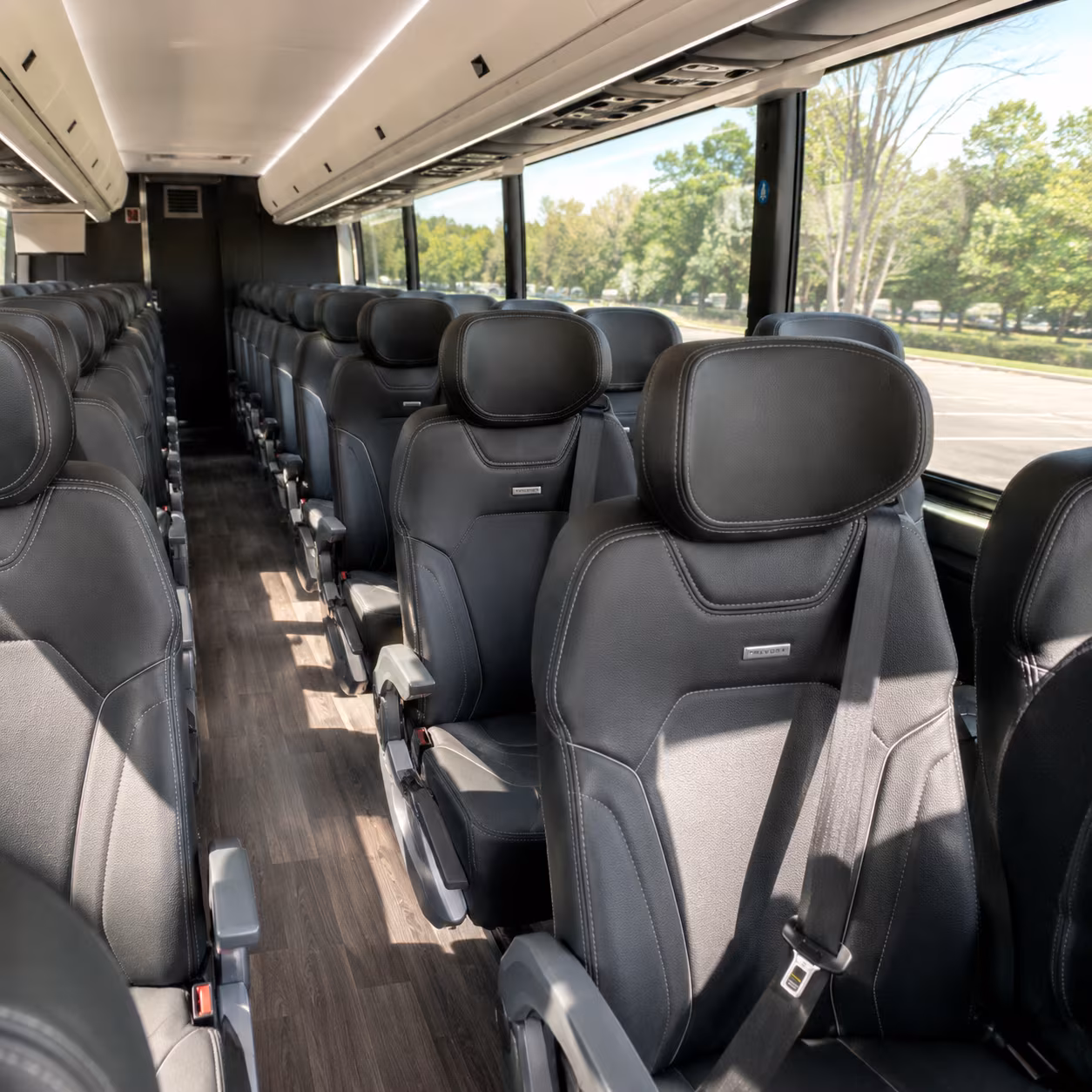 charter buses to the george r brown convention center from league city
