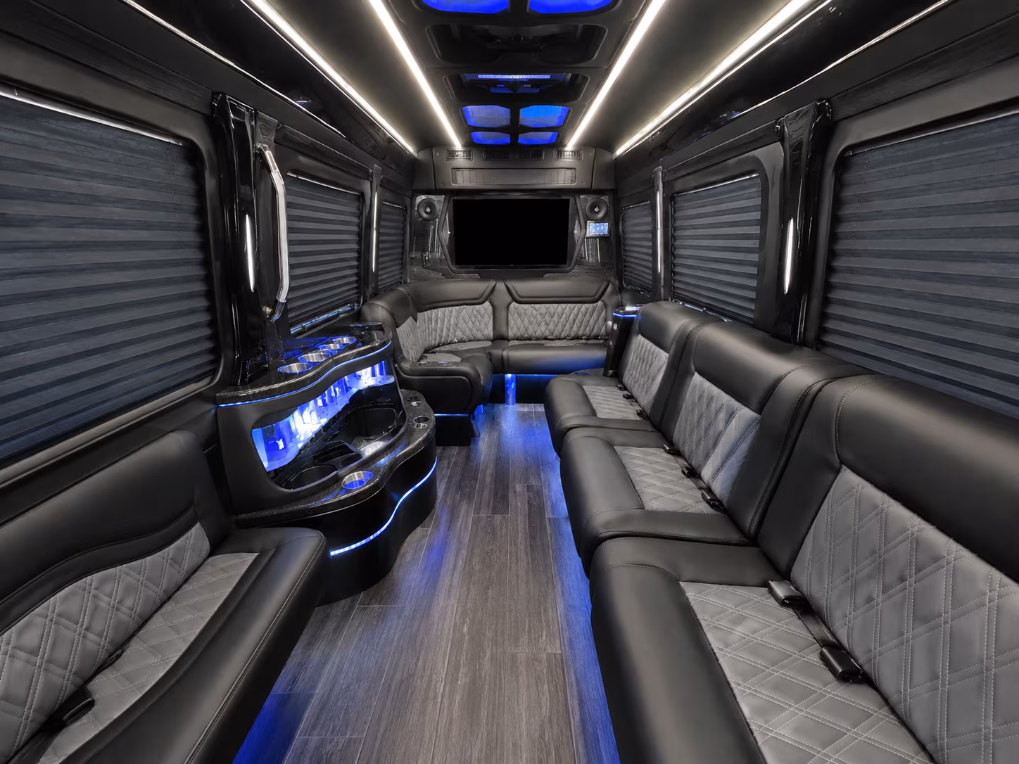 employee shuttle buses for league city commuters on i 45