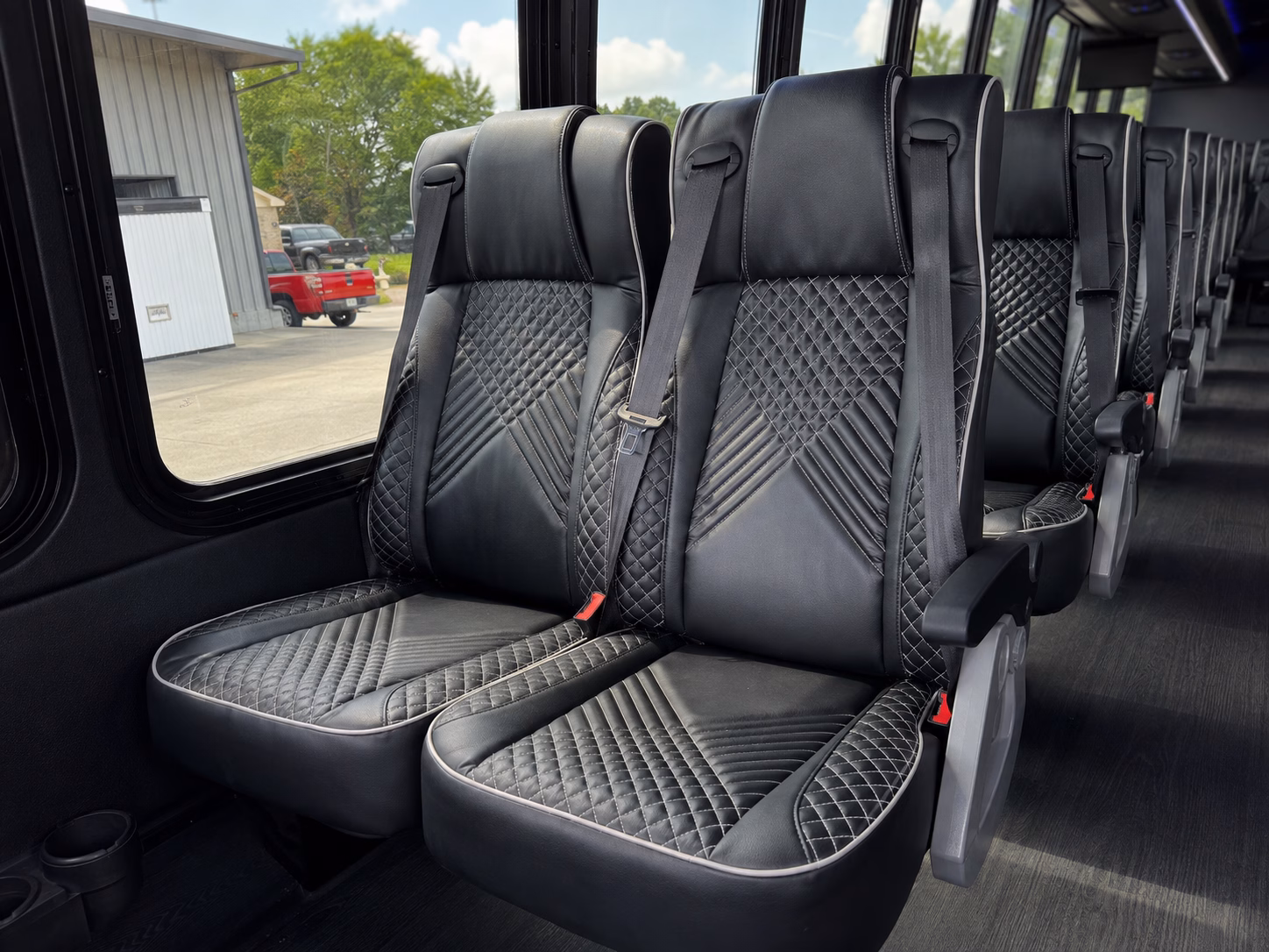 league city charter bus rental inside