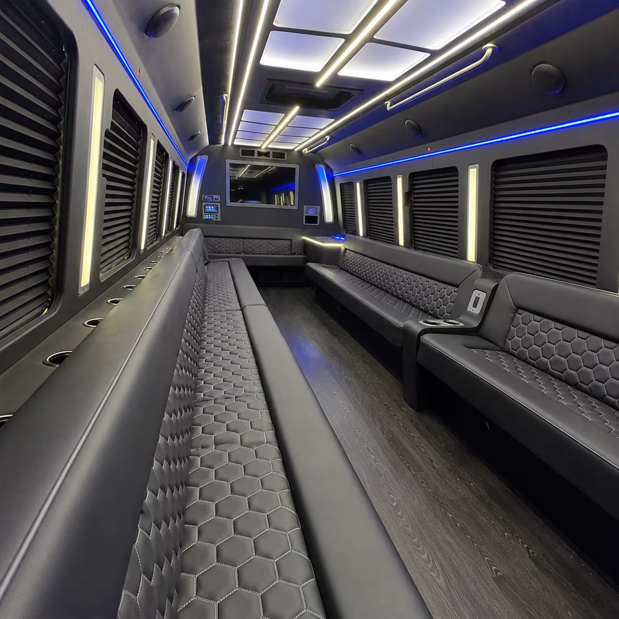 league city concert party bus rental