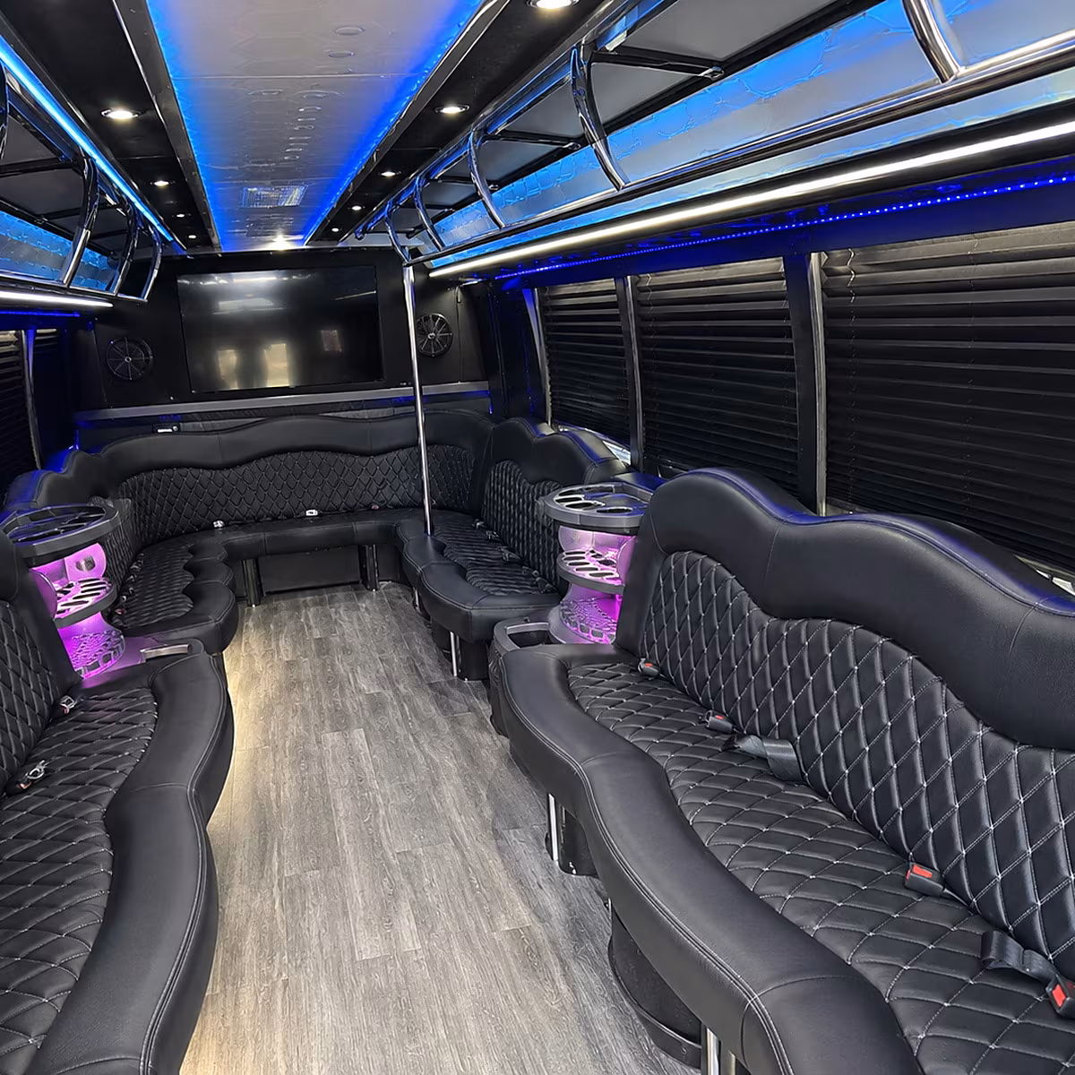 league city corporate party bus rental