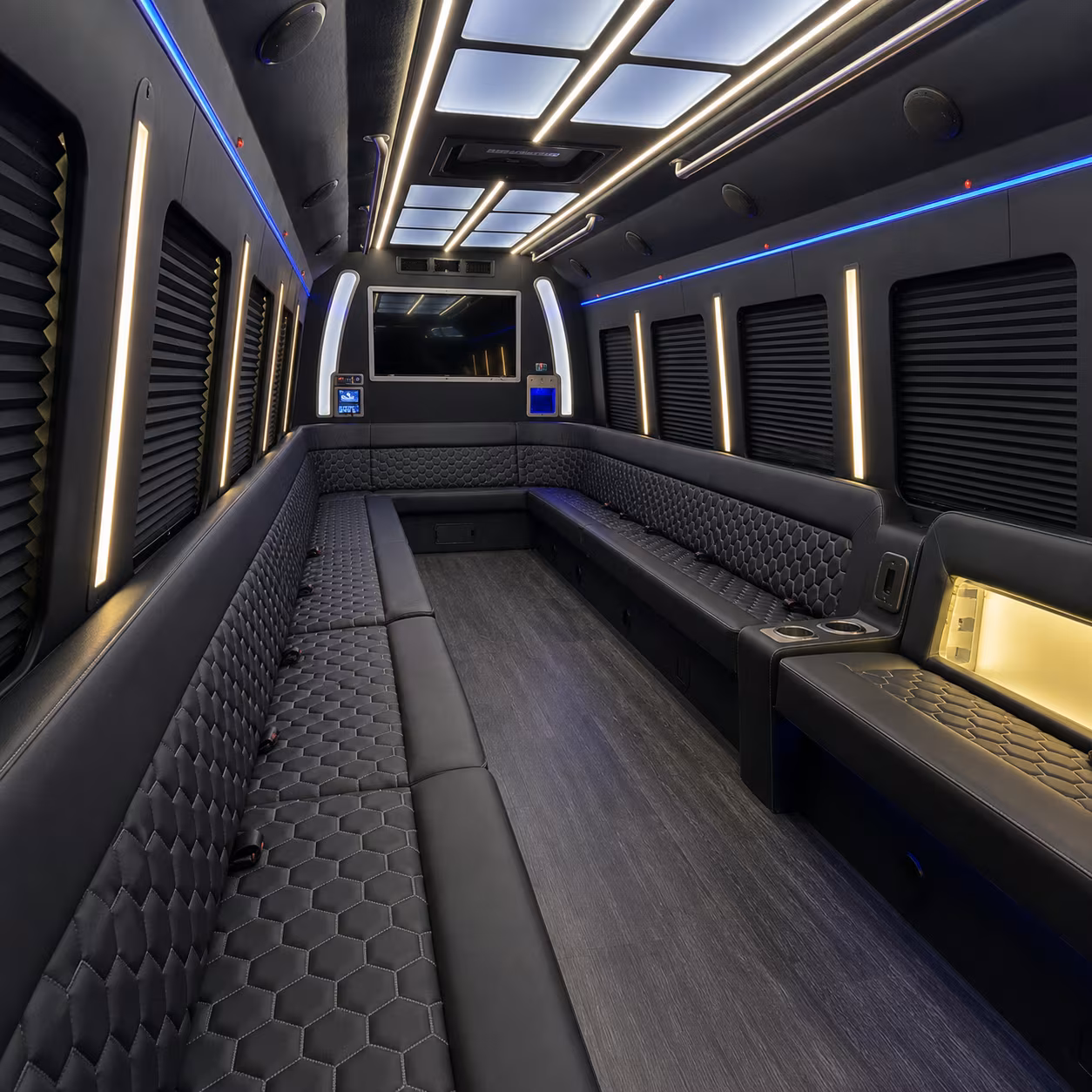 league city party bus rentals inside