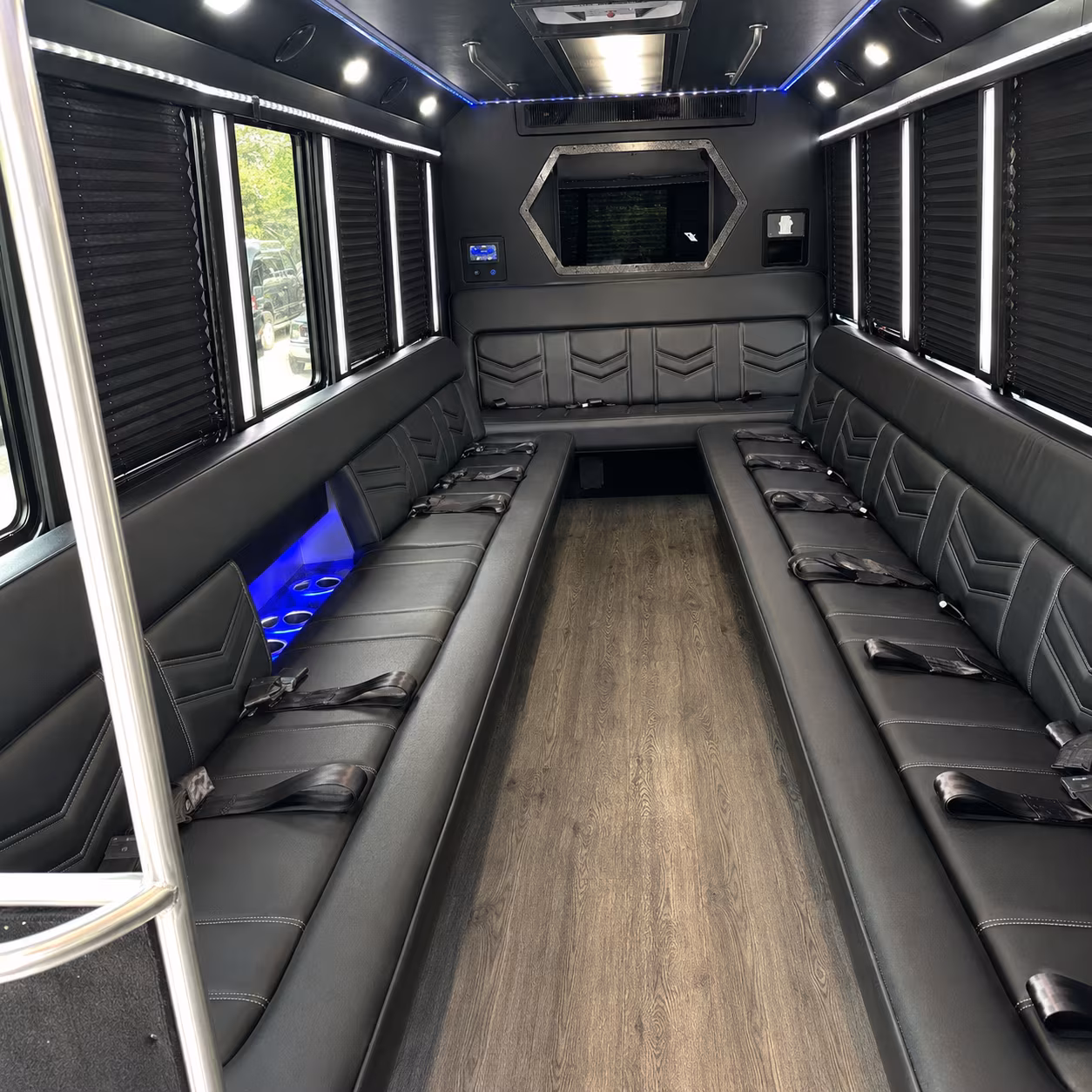 league city sporting event party bus rental